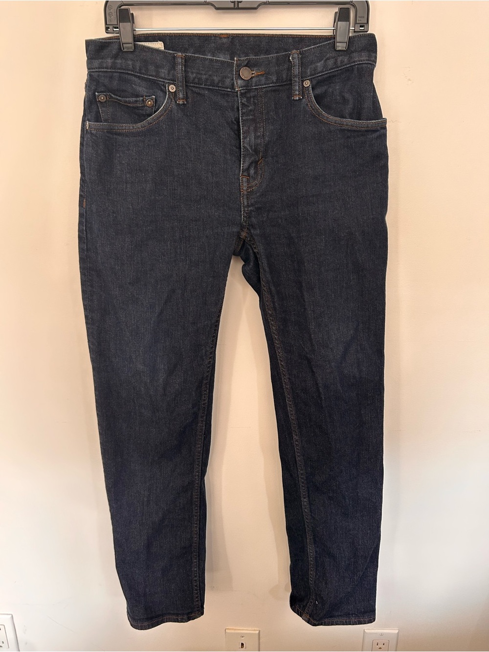 Banana Republic Men’s Dark Blue Slim Straight Jeans